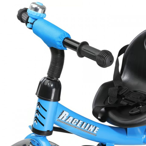 Dětská tříkolka Raceline Blue s kovovým madlem č.6
