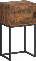 Konzolový stolek 40 x 30 x 76 cm | rustikálně hnědý č.1