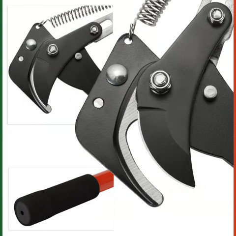 Teleskopická pila na větve s prořezávacími nůžkami č.6