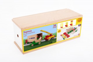 Dřevěná stavebnice Doprava Moy Toy č.3