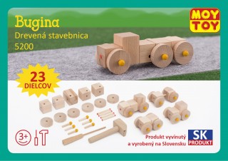 Dřevěná stavebnice Bugina Moy Toy č.1