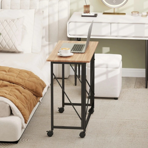 Pojízdný skládací stůl | dub č.5