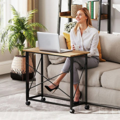 Pojízdný skládací stůl | dub