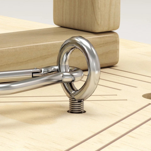 Multifunkční tréninková deska, 8 x 30 x 26 cm | přírodní č.4