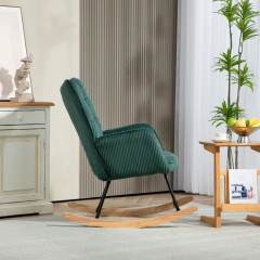 Ergonomické houpací křeslo | tmavě zelené č.2