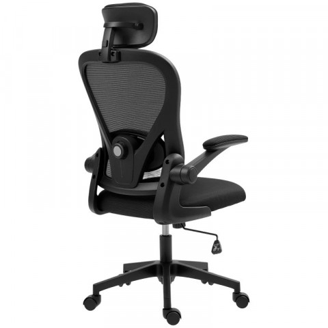 Ergonomická kancelářská židle se sklápěcími područkami | černá č.5