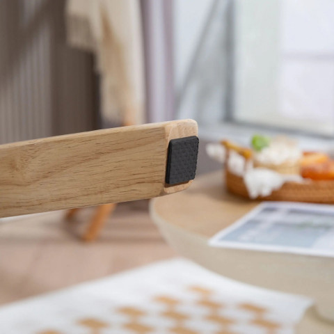 Čalouněné křeslo se sametovým vzhledem | krémově bílé č.5