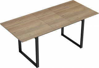 Rozkládací jídelní stůl 140/180 x 80 cm | přírodní č.1