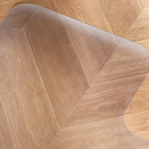 Podložka pod židli 90x120 cm | průhledná č.6