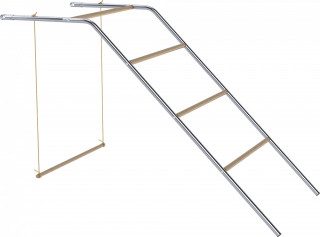 Dřevěná prolézačka pro kuřata | stříbrná č.1