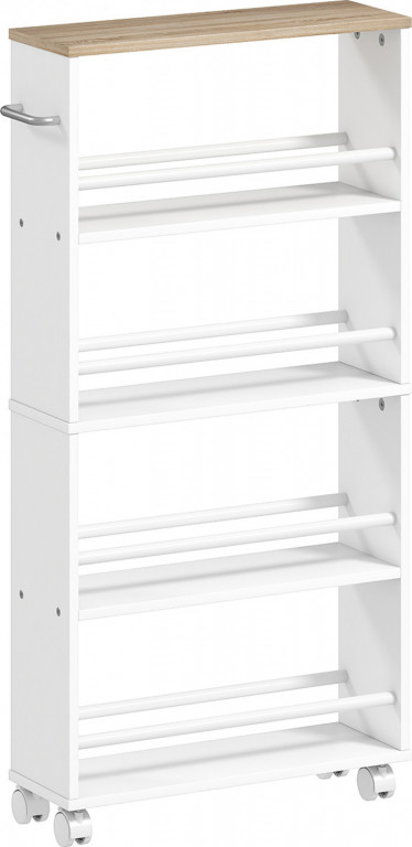 Kuchyňský vozík s kolečky | přírodní