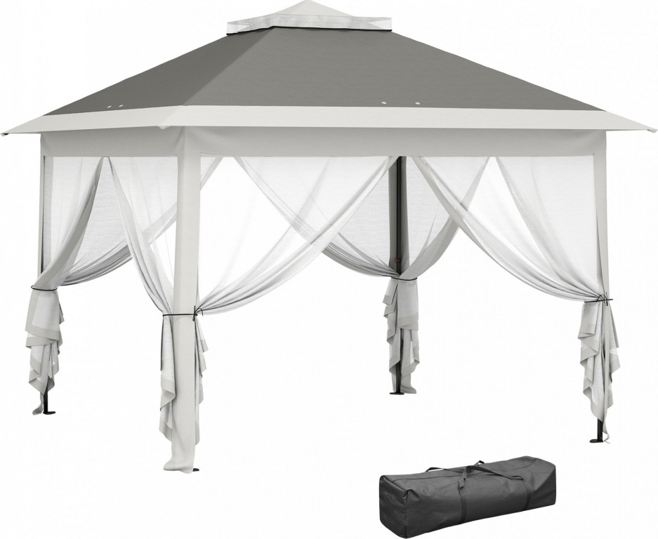 Altán 3,3x3,3 m | šedý