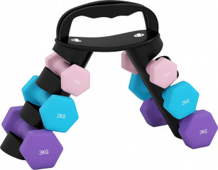 3 páry činek se stojanem | vícebarevné č.1