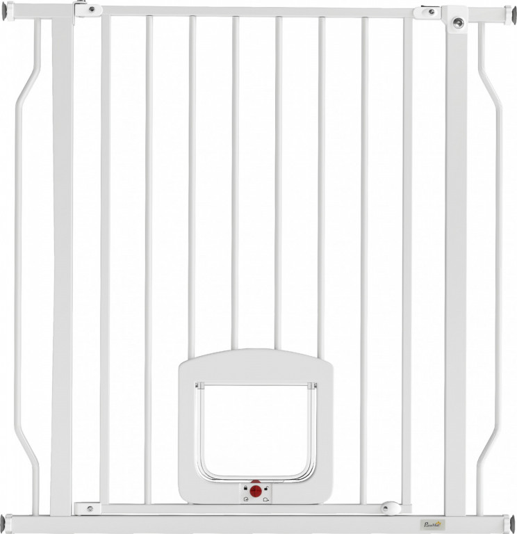 Schodišťová branka 75-85 cm | bílá