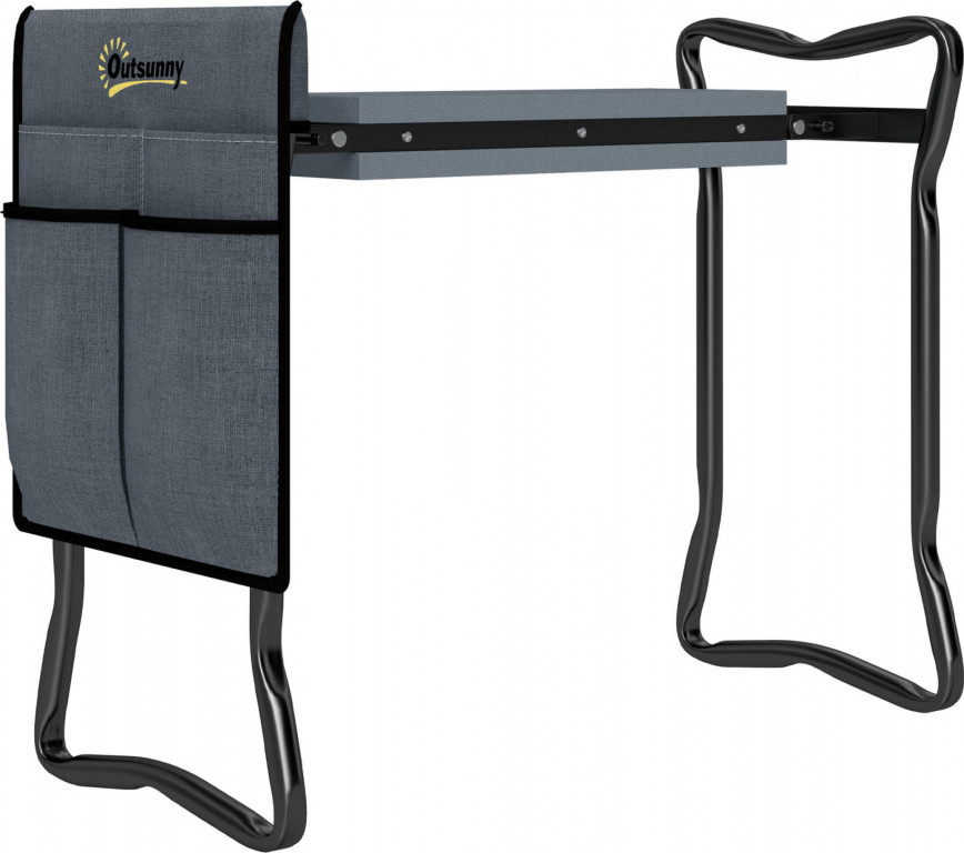 Kolenní lavička pro zahradníky | šedá