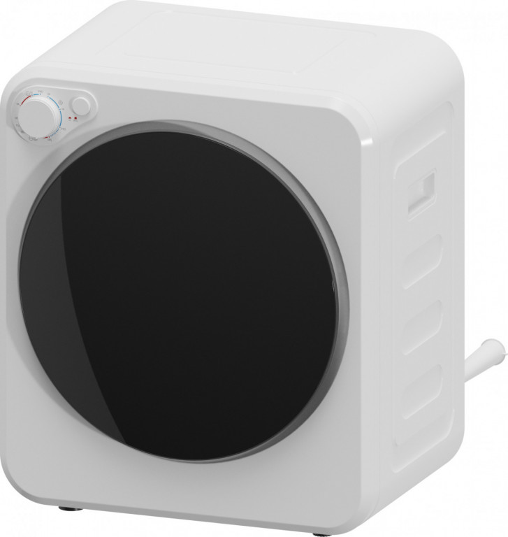 Mini sušička prádla 4 kg s 5 programy do 60 ℃ | bílá