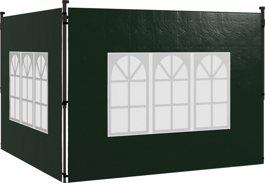 Sada 2 bočních stěn pro altán 3x3 3x6 | zeléné