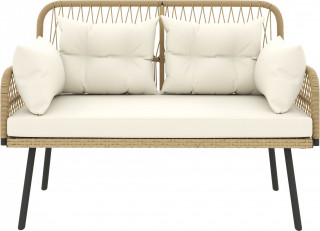 Zahradní pohovka 115 x 61 x 82 cm | přírodní