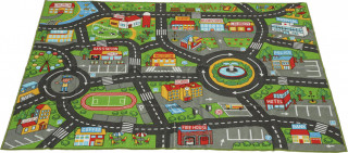 Podložka na plazení pro děti 200x150x0,5cm | šedá