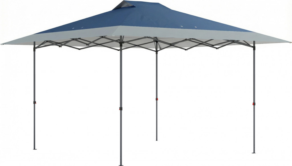 Altán cca 4x4m výškově nastavitelný | šedý