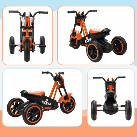 Dětská balanční tříkolka | oranžová č.5