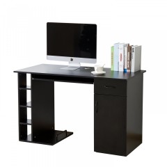 Kancelářský PC stůl 120 x 60 x 75 cm | černý č.1