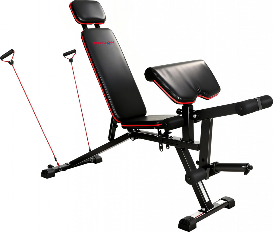 Posilovací lavice nastavitelná do 300 kg | černá