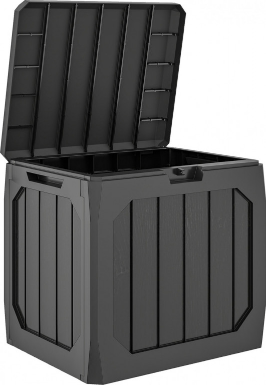 Zahradní plastový box 121 litrů | černý