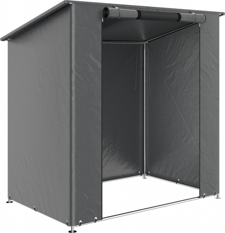 Garážový stan 1,9x1,2 m | šedý