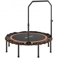 Skládací fitness trampolína, průměr 122 cm | oranžová č.3