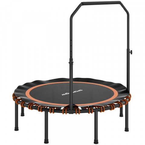 Skládací fitness trampolína, průměr 122 cm | oranžová č.3