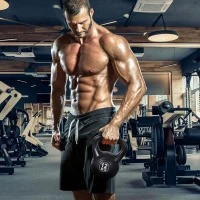 Činka kettlebell 12 kg | černá č.1