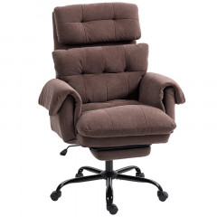 Ergonomická kancelářská židle s područkami | kávová č.2