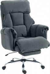 Kancelářská židle s bederní opěrkou | šedá č.1