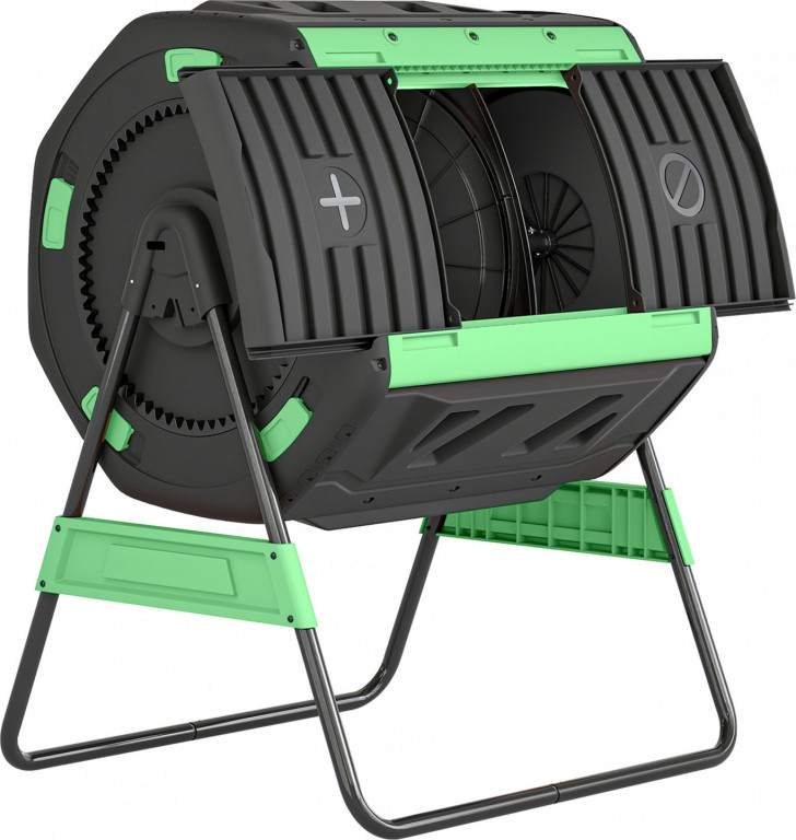 Kompostér 200 litrů 94 x 67 x 98 cm | zelený