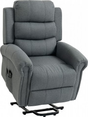 TV křeslo elektrické polohovací | šedé č.1