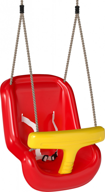 Dětské houpací sedátko od 9-36 měsíců | červené