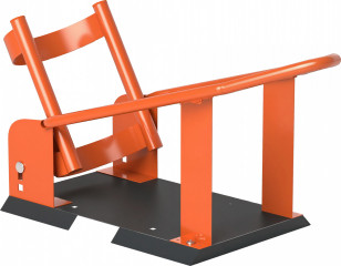 Stojan na motorku pro přední kolo 15-21", 381-533,4 mm | oranžový č.1