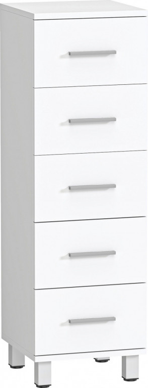 Koupelnová skříňka 30 x 30 x 95 cm | bílá