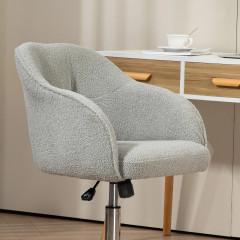 Ergonomická kancelářská otočná židle | šedá č.3