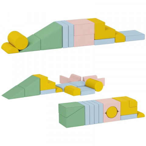 12dílná sada pěnových bloků pro děti č.4