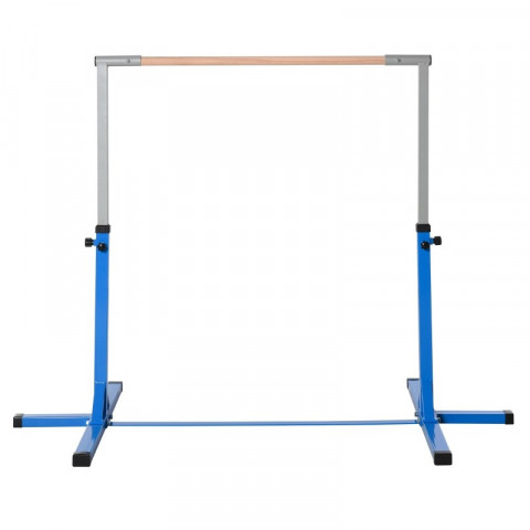 Gymnastická výškově nastavitelná tyč | modrá č.6