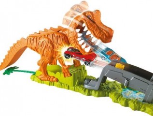 Mattel Hot Wheels Dráha T-rex se zvukem č.3