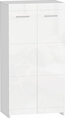 Botník 55 x 36 x 108cm | bílý č.1