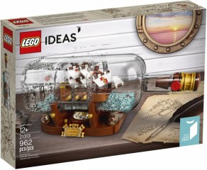 LEGO Ideas 21313 Loď v láhvi č.1
