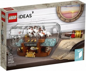 LEGO Ideas 21313 Loď v láhvi