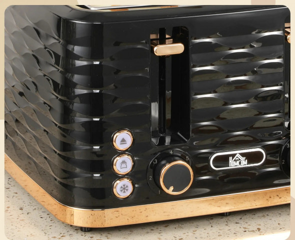 Topinkovač s roštem | černý č.4