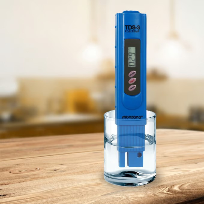 Digitální tester vody TDS-3 s LCD displejem a baterií