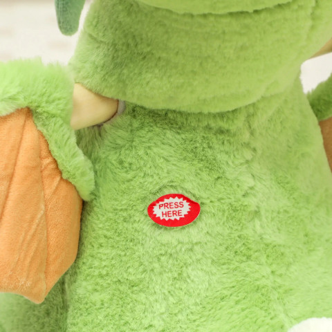 Dětský houpací Dinosaur | zelený č.5