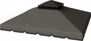 Náhradní vodoodpudivá střecha altánu 3 x 3 m | světle šedá č.1